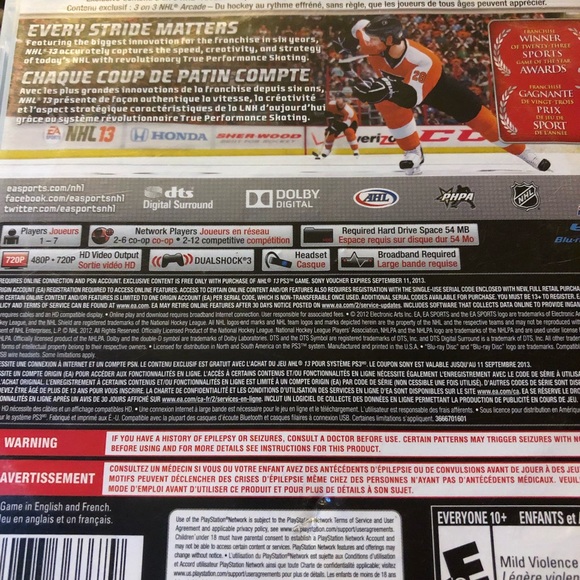 NHL 13 Sony Playstation 3 Complete In Box Tested And Working PS3 - Picture 2 of 5